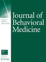 Journal of Behavioral Medicine 1/2009