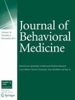 Journal of Behavioral Medicine 6/2011