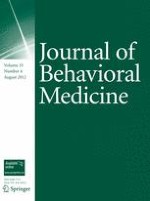 Journal of Behavioral Medicine 4/2012