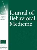 Journal of Behavioral Medicine 2/2013