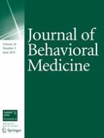 Journal of Behavioral Medicine 3/2013