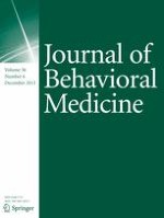 Journal of Behavioral Medicine 6/2013