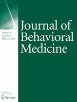 Journal of Behavioral Medicine 1/2014