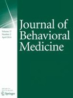 Journal of Behavioral Medicine 2/2014