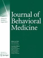 Journal of Behavioral Medicine 4/2015