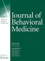 Journal of Behavioral Medicine 5/2015