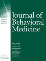 Journal of Behavioral Medicine 3/2017