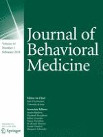 Journal of Behavioral Medicine 1/2018