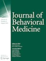 Journal of Behavioral Medicine 4/2019