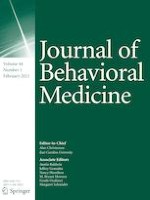 Journal of Behavioral Medicine 1/2021