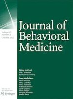 Journal of Behavioral Medicine 5/2022