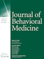 Journal of Behavioral Medicine 3/2024