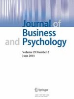 Journal of Business and Psychology 2/2014
