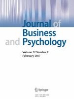 Journal of Business and Psychology 1/2017