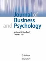 Journal of Business and Psychology 5/2017