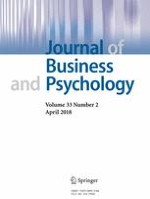 Journal of Business and Psychology 2/2018