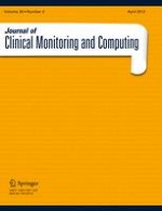 Journal of Clinical Monitoring and Computing 2/2012