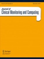 Journal of Clinical Monitoring and Computing 6/2012