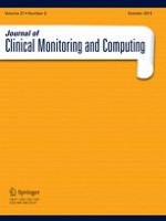 Journal of Clinical Monitoring and Computing 5/2013