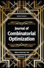 Journal of Combinatorial Optimization 3/2022