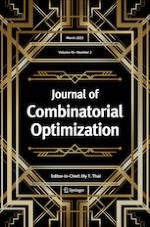 Journal of Combinatorial Optimization 2/2023