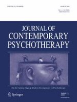 Journal of Contemporary Psychotherapy 1/2008