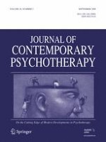 Journal of Contemporary Psychotherapy 3/2008