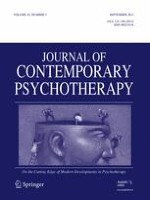 Journal of Contemporary Psychotherapy 3/2013