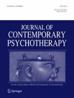 Journal of Contemporary Psychotherapy 2/2014