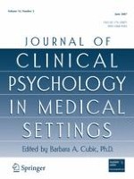 Journal of Clinical Psychology in Medical Settings 2/2007