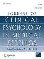 Journal of Clinical Psychology in Medical Settings 2/2008