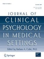 Journal of Clinical Psychology in Medical Settings 4/2009