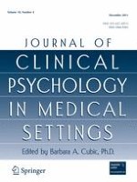 Journal of Clinical Psychology in Medical Settings 4/2011