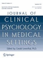 Journal of Clinical Psychology in Medical Settings 2-3/2015