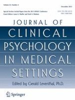 Journal of Clinical Psychology in Medical Settings 4/2015