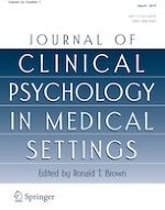 Journal of Clinical Psychology in Medical Settings 1/2019