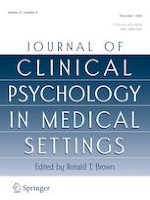 Journal of Clinical Psychology in Medical Settings 4/2020