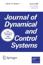 Journal of Dynamical and Control Systems 1/2008