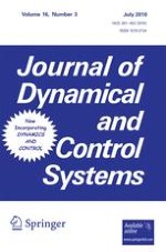 Journal of Dynamical and Control Systems 3/2010