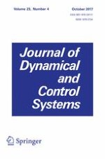 Journal of Dynamical and Control Systems 4/2017