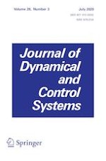 Journal of Dynamical and Control Systems 3/2020