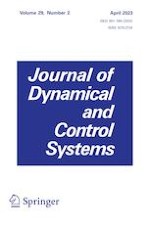 Journal of Dynamical and Control Systems 2/2023
