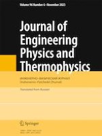 Journal of Engineering Physics and Thermophysics 6/2023