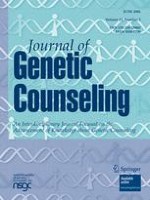 Journal of Genetic Counseling 3/2006