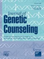 Journal of Genetic Counseling 4/2006