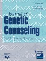 Journal of Genetic Counseling 5/2007