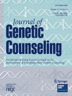 Journal of Genetic Counseling 5/2008