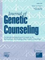 Journal of Genetic Counseling 2/2010