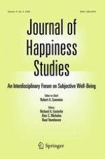 Journal of Happiness Studies 6/2009