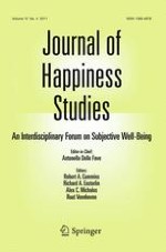 Journal of Happiness Studies 4/2011
